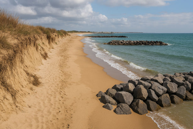 Agde, font exception dominés par le mont Saint-Loup